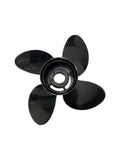 4-Blade Aluminum Propeller 12.5 X 19 RH for Mercury Marine (OEM 8M8026600)