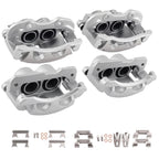 Front Rear Brake Calipers w/ Bracket for Chevy GMC Yukon Cadillac Escalade (2002–2006)