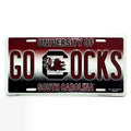 NCAA License Plate for South Carolina Gamecocks (Go Cocks)