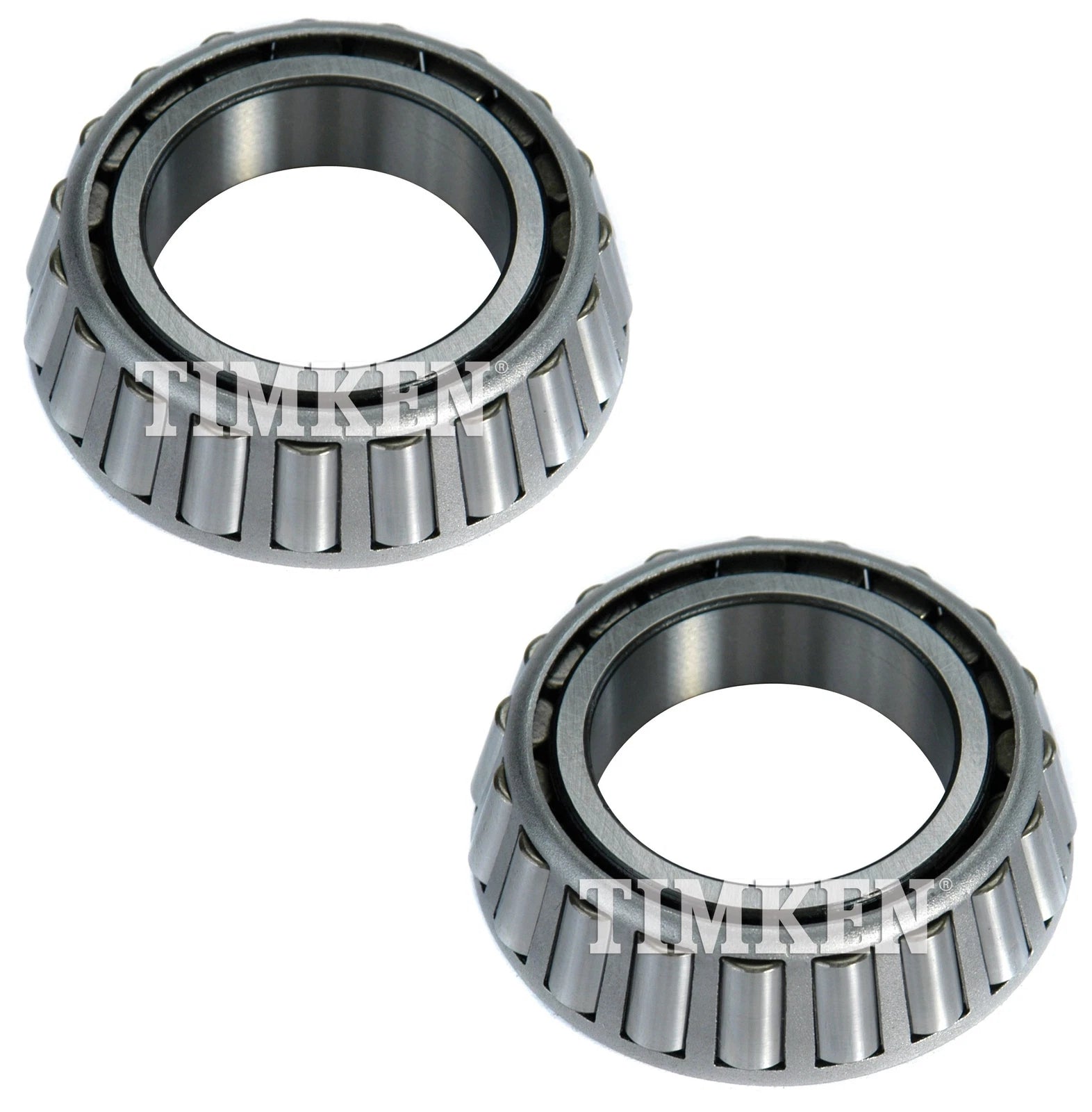 Set of 2 Front Outer Wheel Bearings Timken for Ford P-400 (1975–1976)