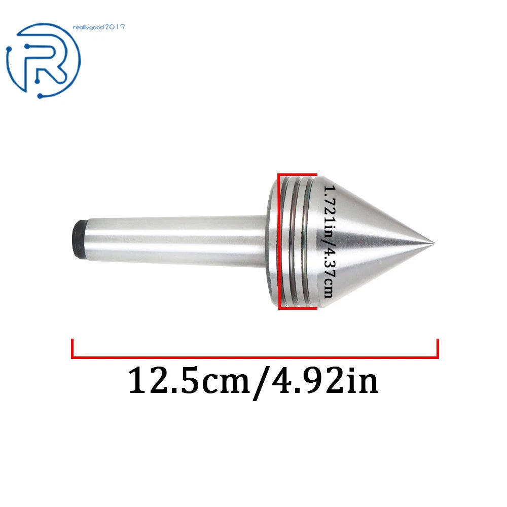 MT2 Rotary Live Center Shaft for Lathe Turning (Heavy Duty)