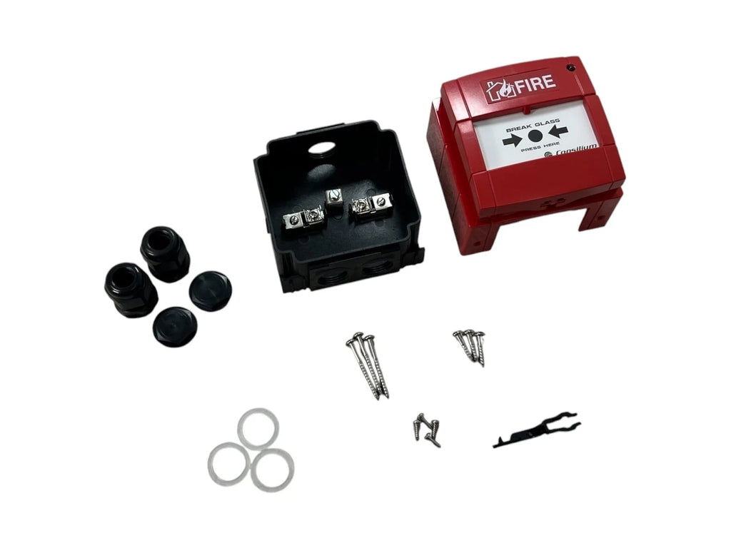 MCP Manual Call Point for Salwico Fire Alarm Systems (5200031-02B)