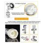 Water Hose Extension for Washing Machine Inlet Pipe (Leak Proof, Flexible)