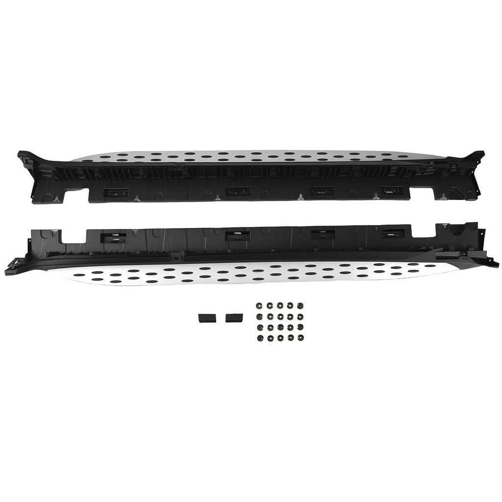 Aluminum Side Step Bars for Mercedes GLC250 GLC300 GLC43 (2016–2022)