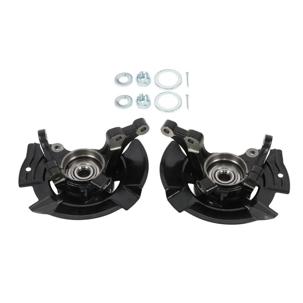 2X Front Wheel Hub Bearing Knuckles for Hyundai Sonata (2011-2013)