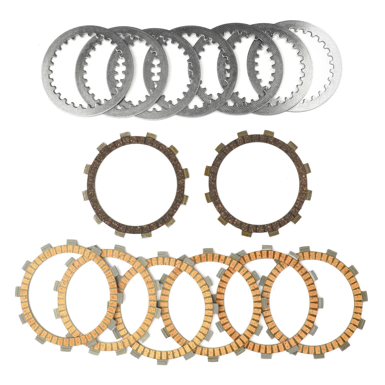 Clutch Kit Steel & Friction Plates for Yamaha FZ6 (2004–2009)