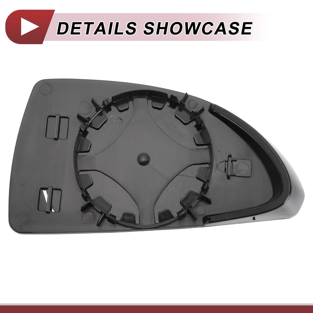 Left Driver Side Mirror Glass Replacement for Chevrolet Impala (2006–2013)