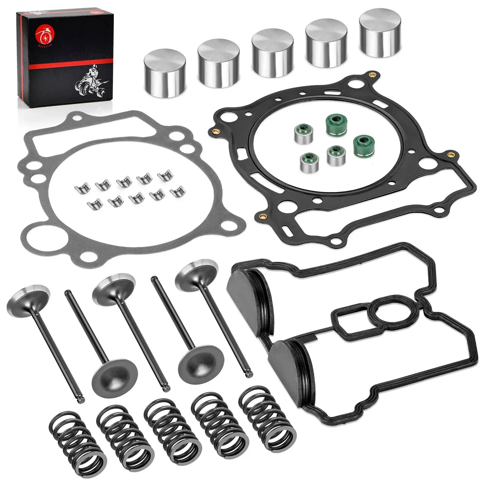 Cylinder Head Valve & Gasket Kit for Yamaha YFZ450/YZ450F