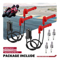2X Ignition Coil & Spark Plug for Honda CBR600F2 (1991–1994) CBR600F3 (1995–1998)