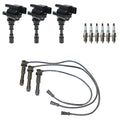 Set of 3 Ignition Coils & 6 Iridium Spark Plugs for XG350 (2004–2006)