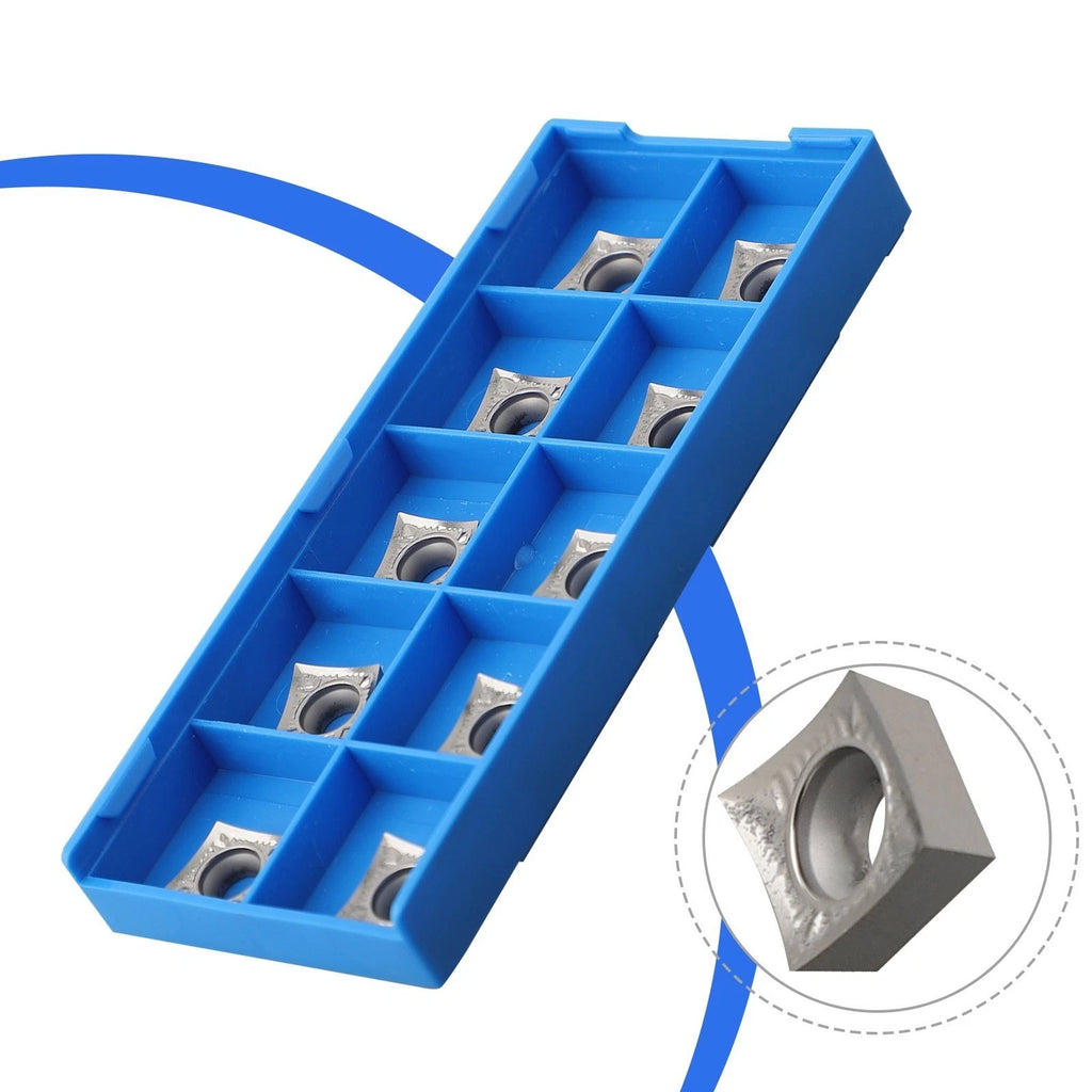10 Pcs CCGT09T308-AK H01 CCGT 32.52 CNC Inserts for Aluminium