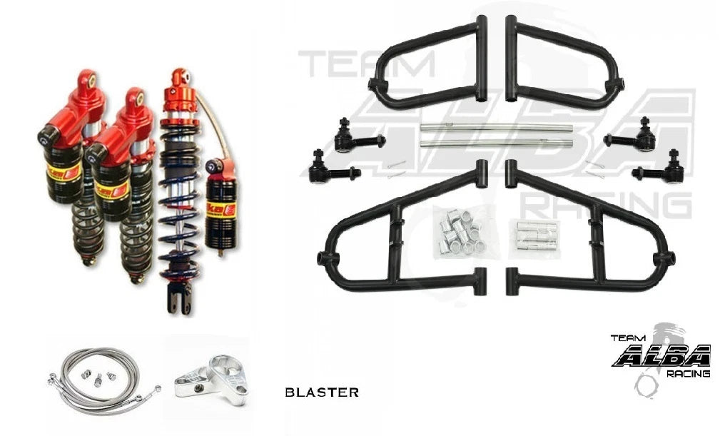 Alba A-Arms & Elka Shocks Suspension Kit for Yamaha Blaster (200–200)