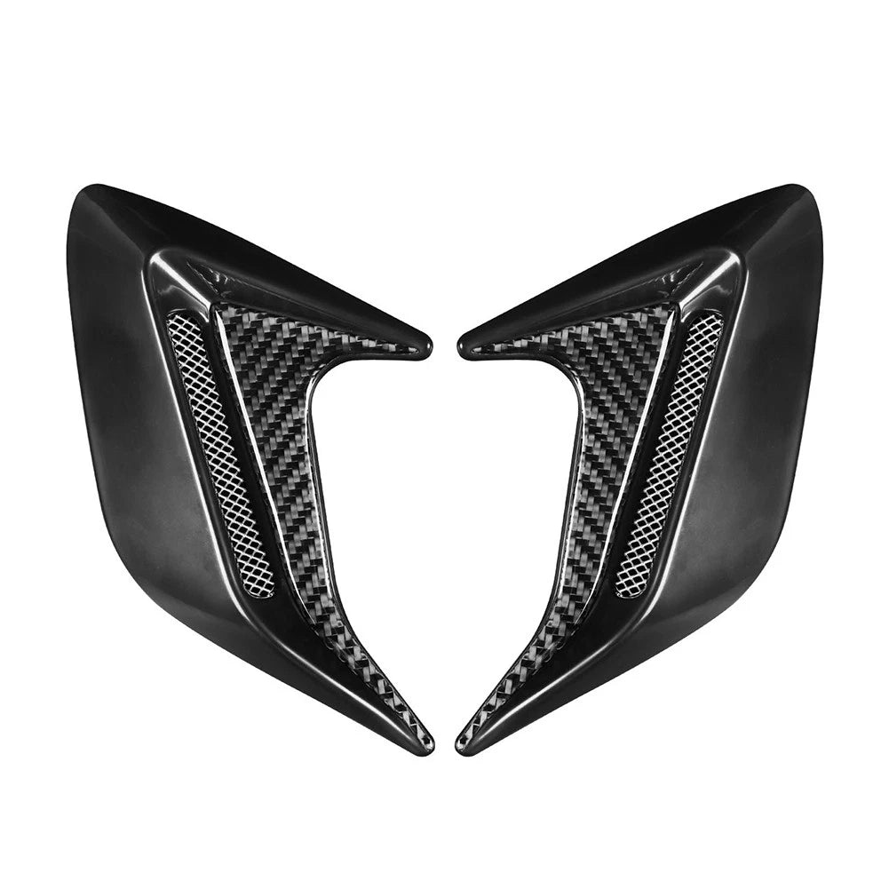 Side Vent Air Flow Fender Intake for Universal Fit Car (Carbon Fiber)