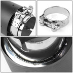 3" Inlet 4" Slant Outlet Exhaust Muffler Tip for Universal Fit (All Years)