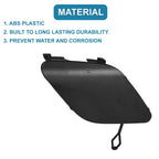 Tow Hook Cover for Mercedes-Benz E400 (2014–2016) Black
