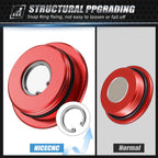 NICECNC Magnetic Oil Drain Plug Cap for Honda CRF450R CRF450RX CRF450X (2017–2024)