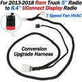HVAC Fan UConnect Conversion Harness for Ram Truck 2013–2018