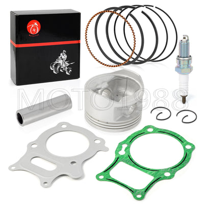.75mm O.S Engine Top End Piston Gasket Kit for Honda Recon 250 (2002–2023)
