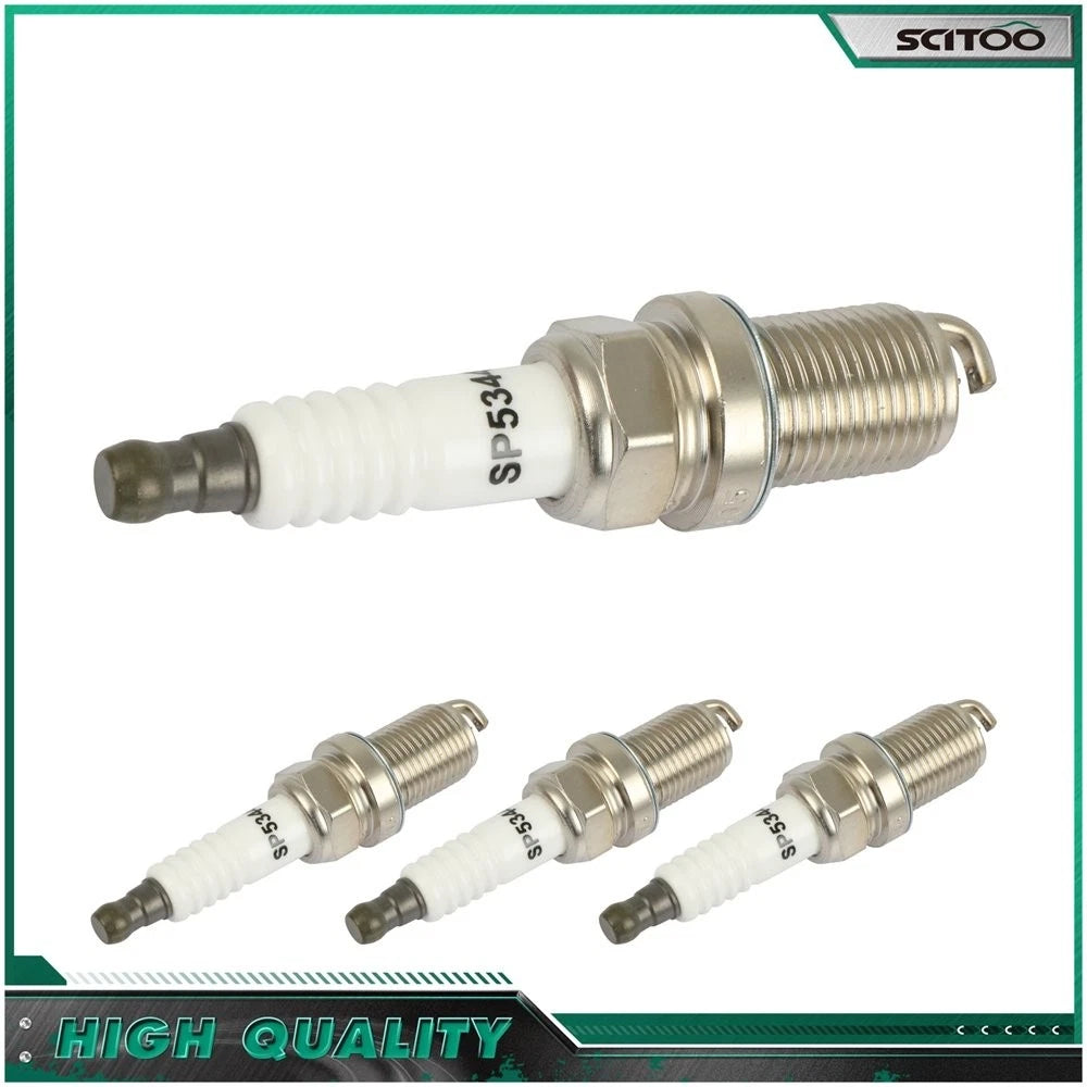 Set of 4 Iridium Spark Plugs for Saab 9-3 2.0L (2004–2011) & SLK230 2.3L (2001–2004)