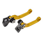 CNC Pivot Brake & Clutch Levers Set for Suzuki RM65 (2003–2005)