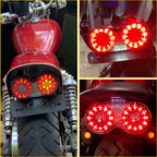 LED Integrated Tail Light with Turn Signal for Motorcycle