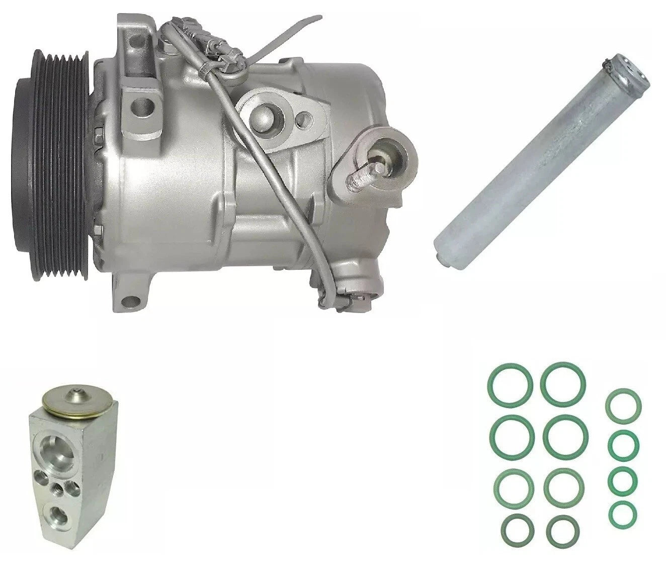 AC Compressor Kit Replacement for Jeep Compass 2.0L (2017-2021)