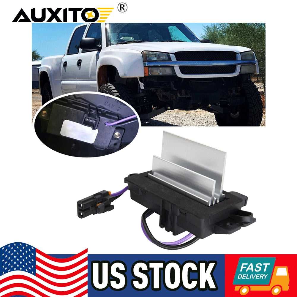 HVAC Blower Motor Resistor for Chevy Silverado GMC Cadillac