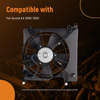 Cooling Fan for Acura ILX (2016–2021) 2100RPM