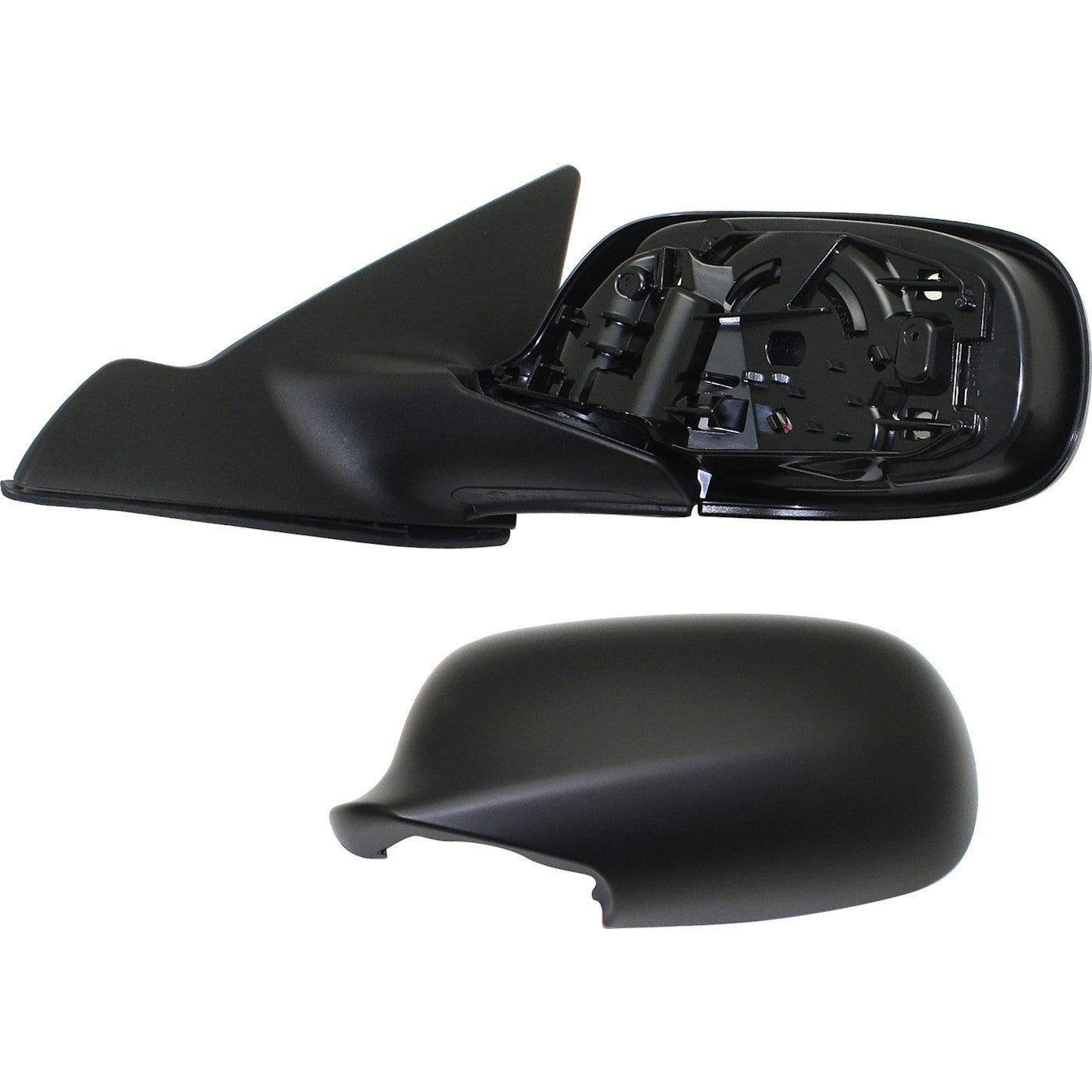 Heated Power Mirror Set for Saab 9-3 (2003–2011) Manual Folding Primed