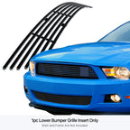 Stainless Black Billet Grille Insert for Ford Mustang V6 (2010-2012)