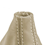 Leather Automatic Shift Boot Cover for Audi A6 (2005–2011) Beige