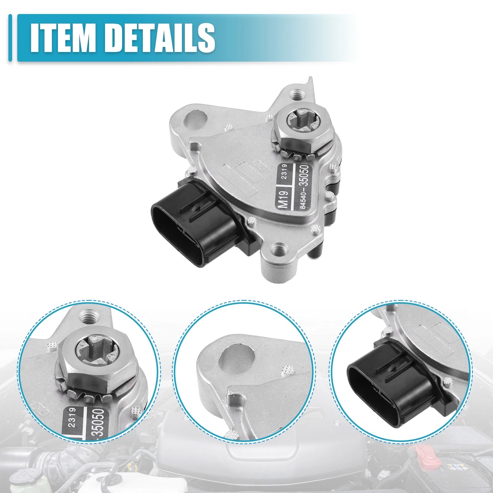 Car Neutral Safety Power Switch for Toyota Tacoma (2005–2015) 84540-35050