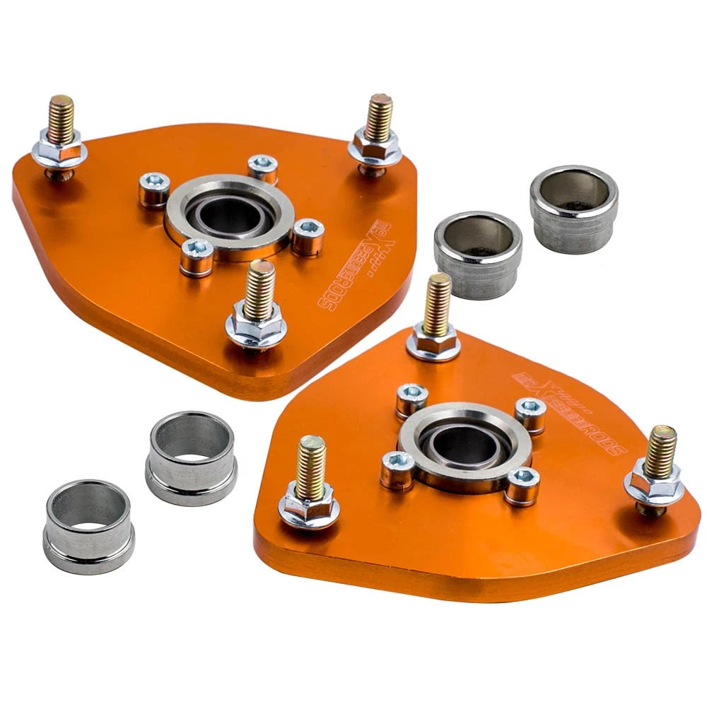 2X Coilover Top Front Pillow Ball Mount for Nissan Fairlady 350Z Infiniti G35 (2003–2008)