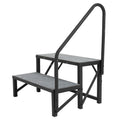 2-Step Ladder for RV Trailer Travel Camper (660 lbs Capacity)
