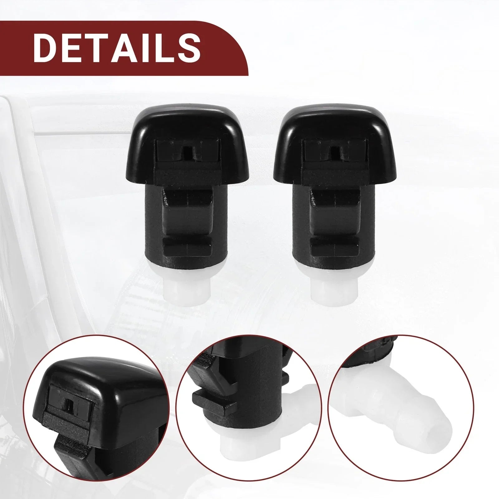 Windshield Washer Nozzle Set for Dodge Durango