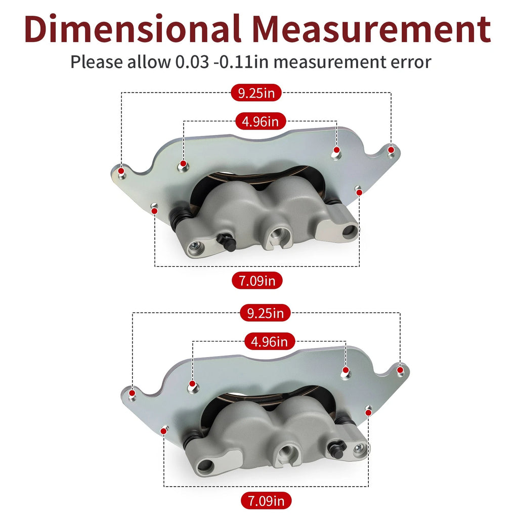 Brake Calipers for Polaris RZR PRO XP 4 Ultimate (2020–2023) #1913467 #1913468