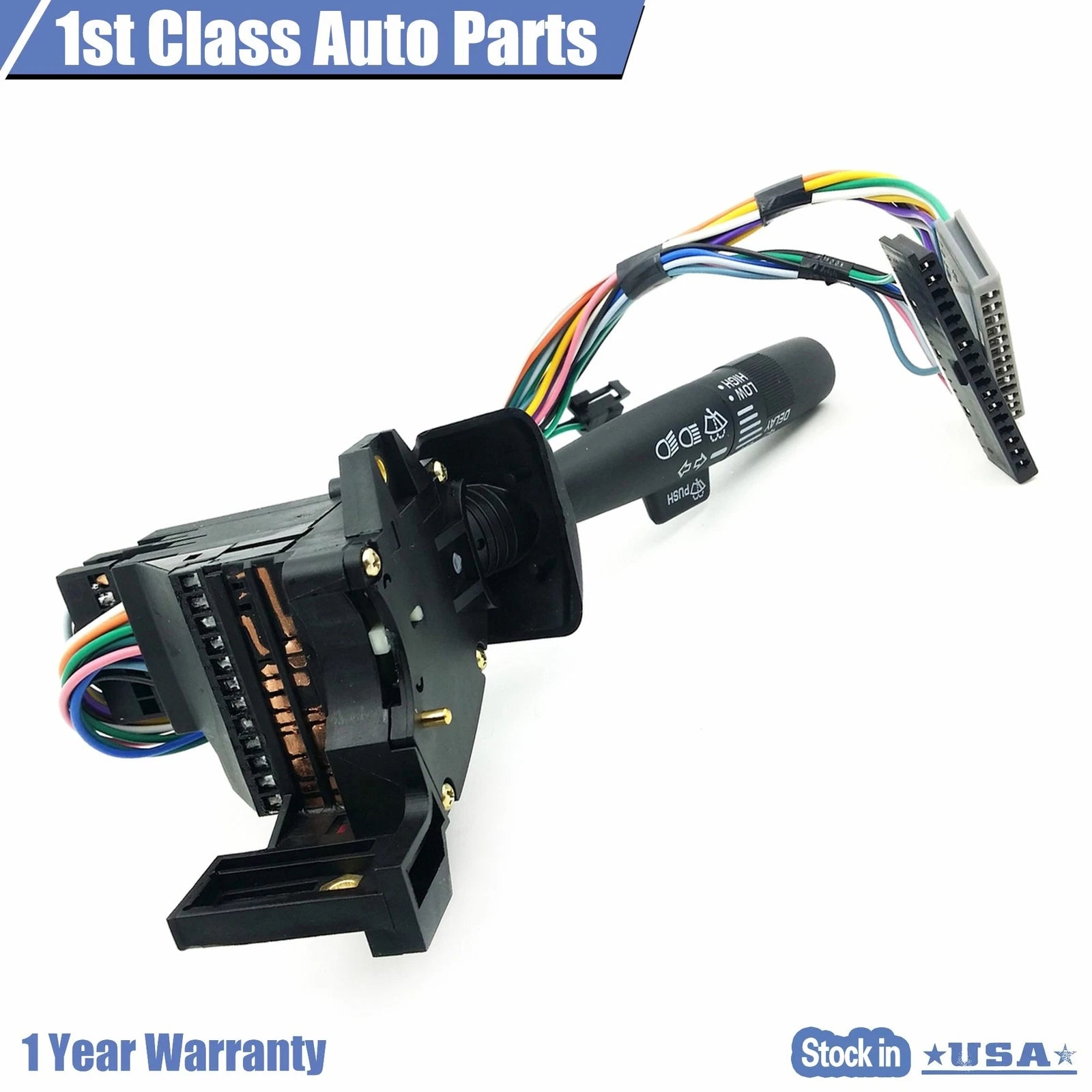 Turn Signal Wiper Lever Blinker Switch for Chevrolet GMC C2500 (1990–1999)