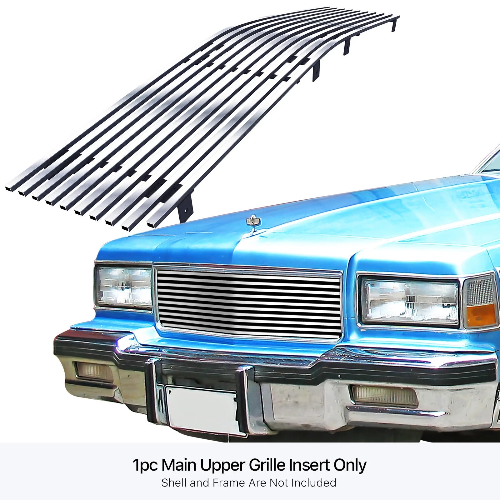 304 Stainless Steel Billet Grille for Chevy Caprice (1986-1990)