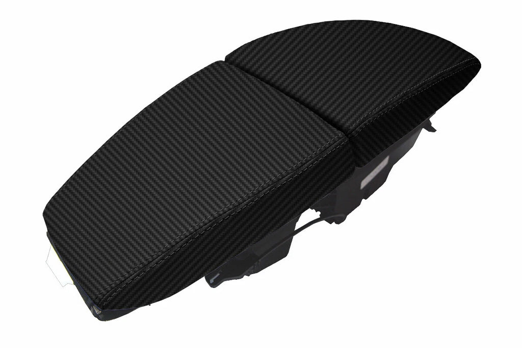 Carbon Fiber Console Lid Armrest Cover for BMW E63 E64 650 (2003–2010)