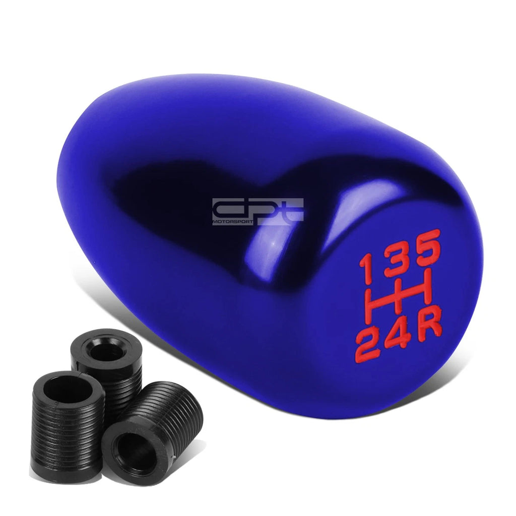 5-Speed Manual Transmission Gear Box with Blue Shift Knob for JDM Type R