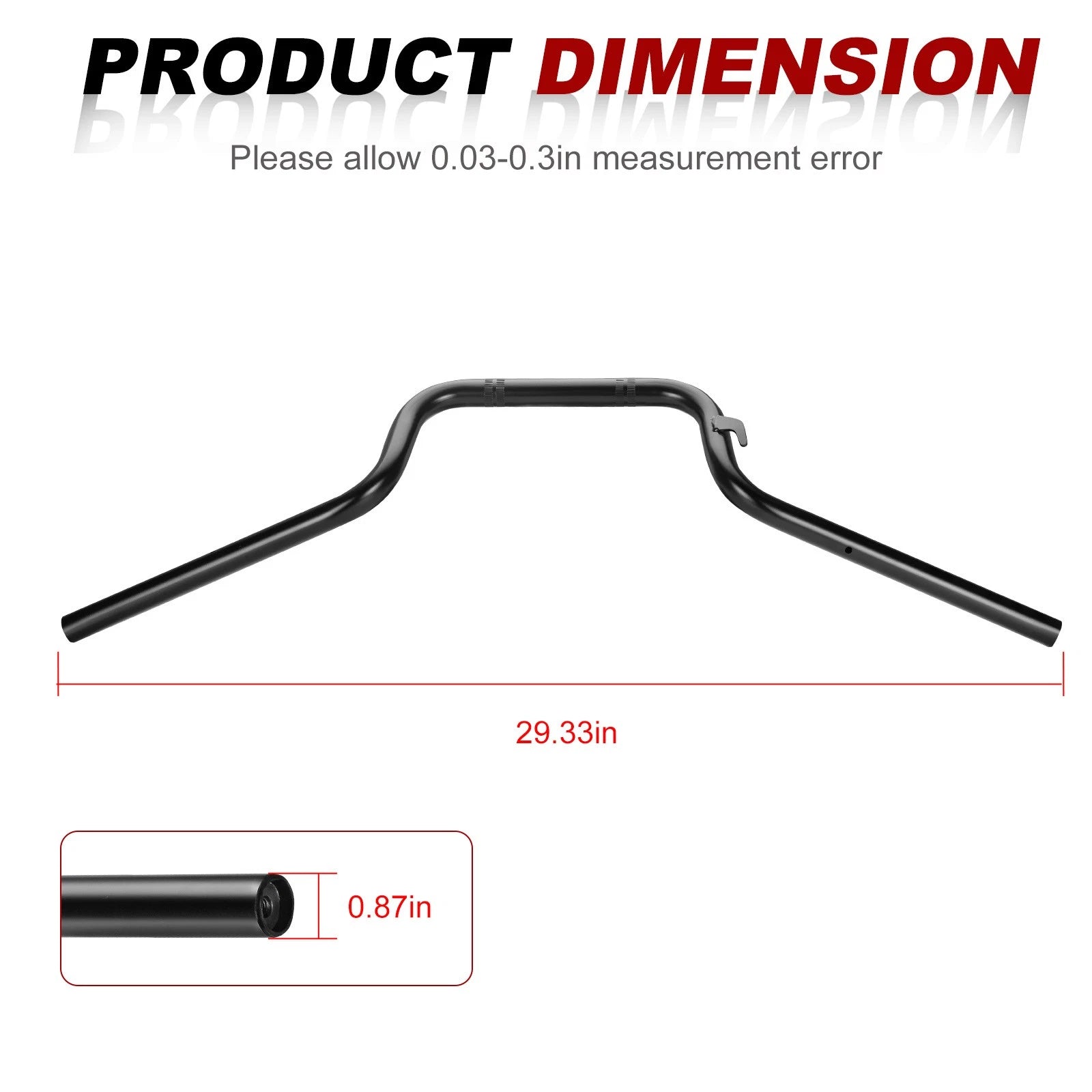 Handlebar for Honda TRX250 Recon 250 2x4 (1997–2001) 53100-HM8-000