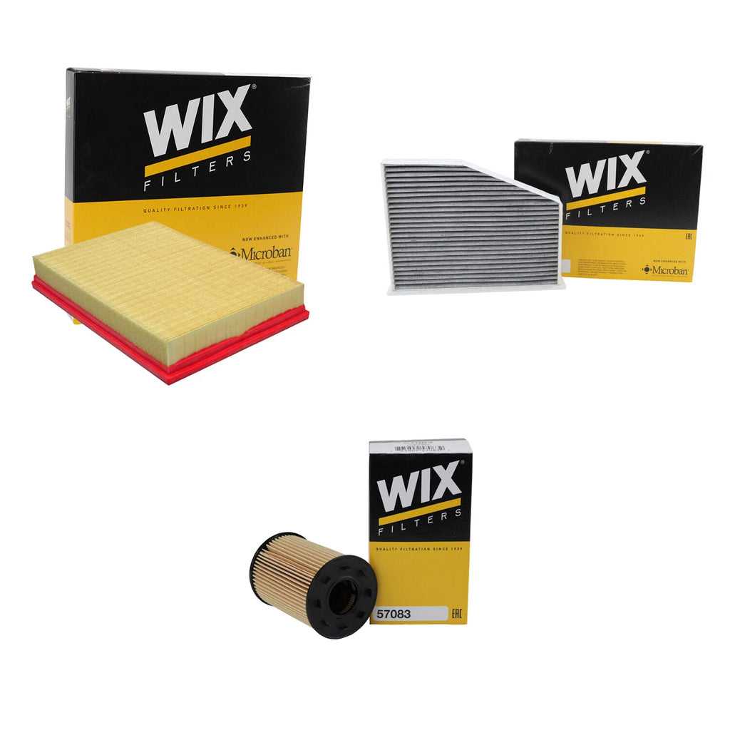 Wix Filter Service Kit for Volkswagen CC, Audi A3 Quattro (2009–2017)