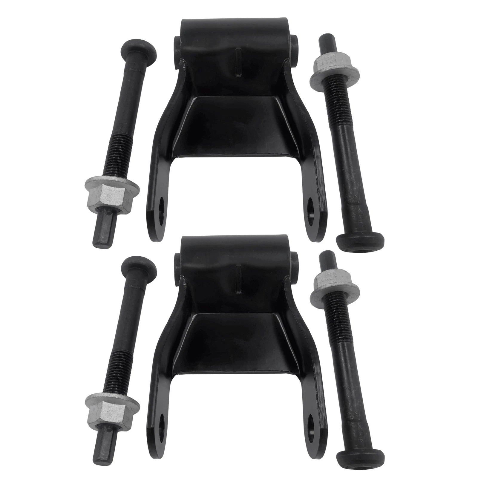 2X Rear 3" Leaf Spring Shackle for Dodge Ram 2500 3500 (1994–2002) 722022 52038664AB