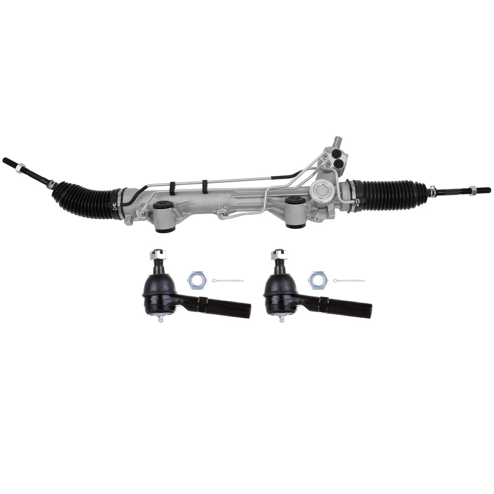 Set of 2 Steering Rack Outer Tie Rod Ends for Ford Ranger (2003–2009) 4X4