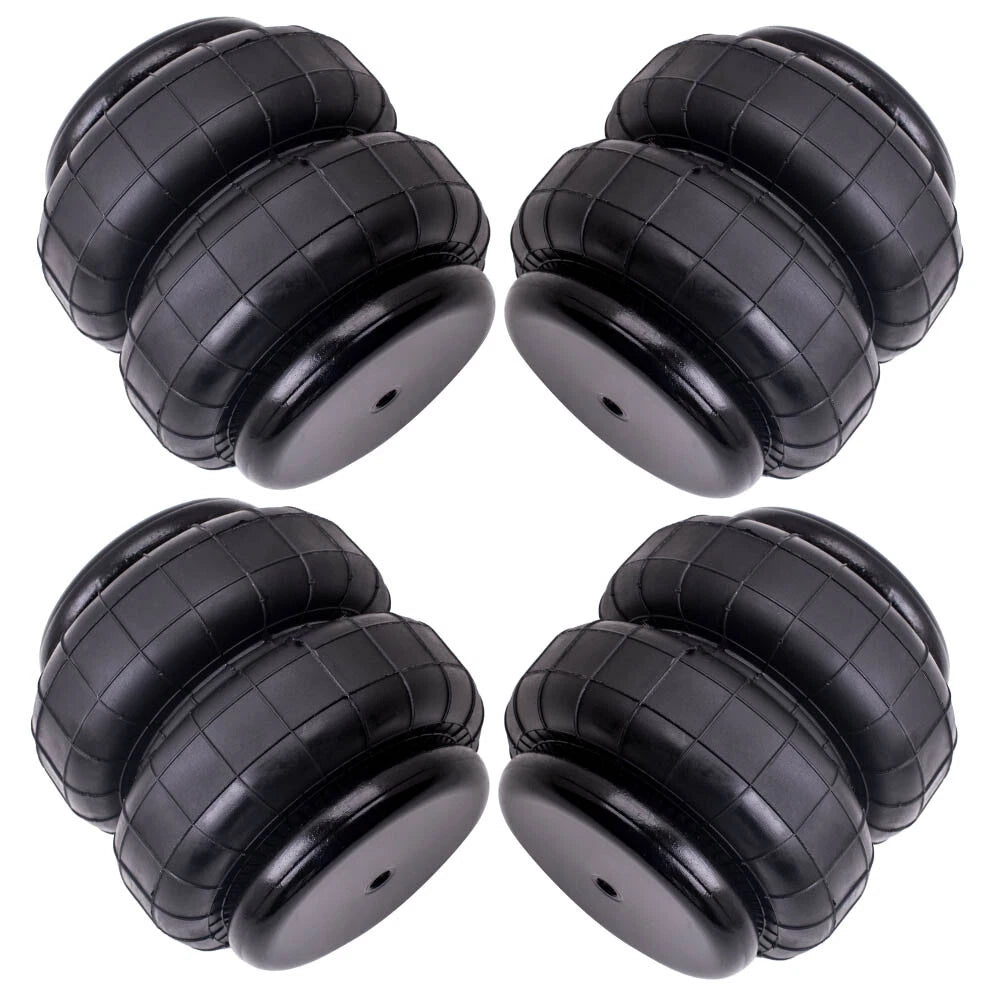 Set of 4 Air Suspension Spring Bags for Standard 2500lb (Single Port)