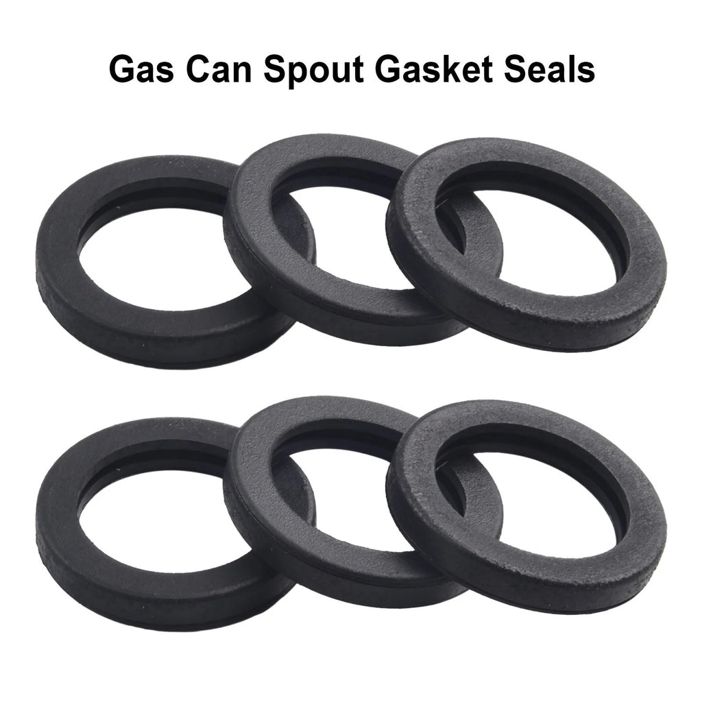 6pcs Rubber Gasket for Gott Gas Can Spout (Nozzle Replacement)