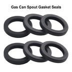 6pcs Rubber Gasket for Gott Gas Can Spout (Nozzle Replacement)