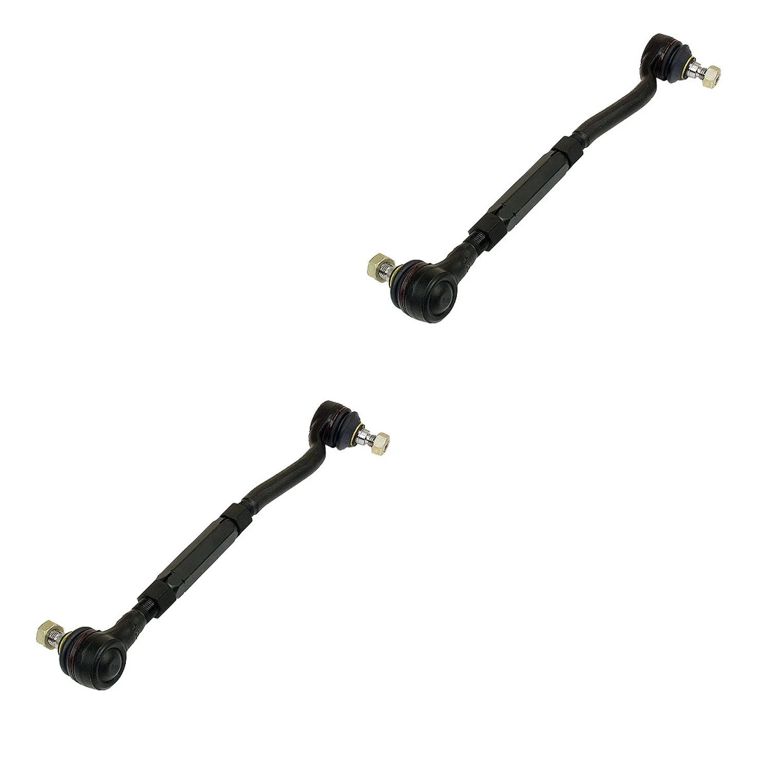 Set of 2 Steering Tie Rod End Assembly Kit for Mercedes W140 300SD (1992–1999)