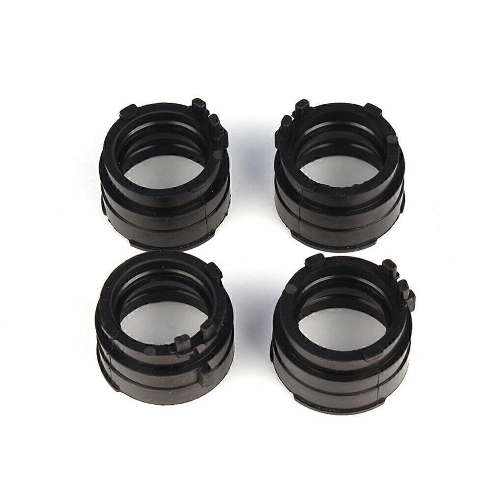 Set of 4 Carb Intake Carburetor Interface Adapters for Honda CBR400 NC23 (1987)