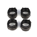 Set of 4 Carb Intake Carburetor Interface Adapters for Honda CBR400 NC23 (1987)